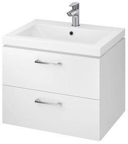 Dulap cu lavoar, 45x59x45 cm, 2 sertare, alb