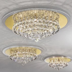 Plafonieră de cristal Orion DLU 2378/9/62 GLORIA 9xG9/40W/230V d. 62 cm auriu