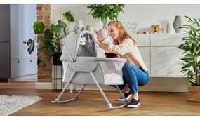 Pătuț 3 în 1 LOVI gri KINDERKRAFT