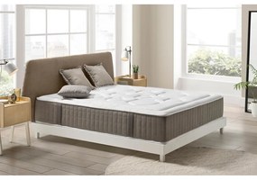 Saltea fermă/mediu-fermă din spumă reversibilă/termoregulatoare 200x200 cm HEXAFLEX GEL – Moonia