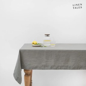 Față de masă din in 140x200 cm Khaki – Linen Tales
