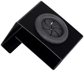 Cuier suspendat Wenko Black Outdoor Kitchen, negru