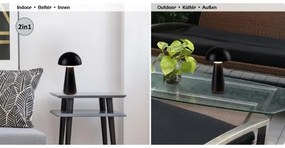 Rabalux 76007 - Lampă LED tactilă încărcabilă ISHTAR 3W/5V 2000mAh IP44 dimabilă