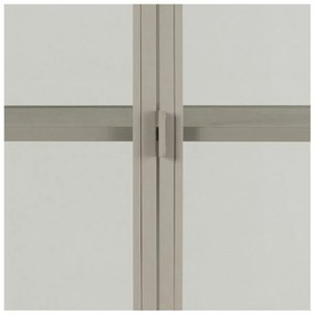 Vitrină gri 77x186x35 cm Seaford – Actona