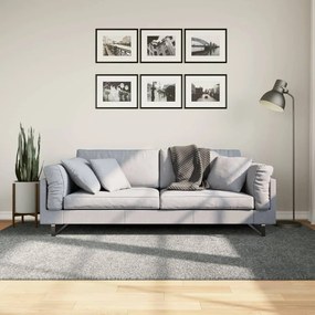 vidaXL Covor pufos &quot;PAMPLONA&quot; cu fire înalte, verde modern, 160x230 cm