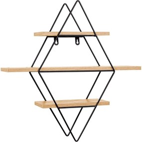 STILISTA Raft de perete, lemn deschis 48 x 47 x 11 cm