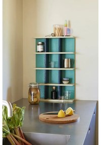 Raft turcoaz etajat 45 cm Galaxy – Hübsch