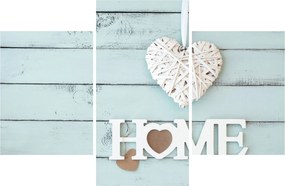 Tablou - I love home (90x60 cm)