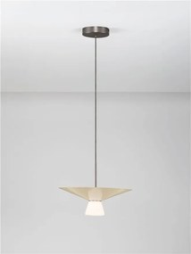 Lustra LED suspendata BARIS White Tea 38cm