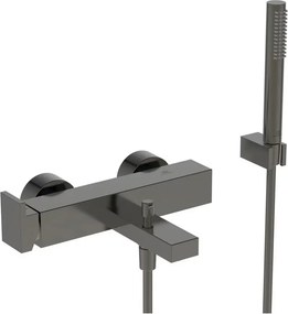 Baterie cada - dus Ideal Standard Atelier Extra gri Magnetic Grey cu set de dus