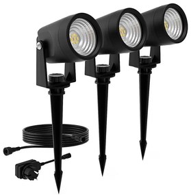 SET 3x corp de iluminat LED de exterior Philips GARDENLINK REUEL LED/1,5W/230V 2700K IP44