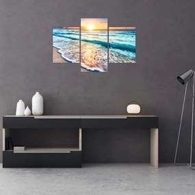 Tablou - Plaja de la mare (90x60 cm)