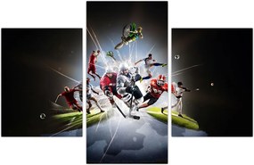 Tablou - Sportivii (90x60 cm)