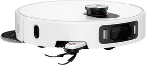 Aspirator robot Xiaomi Robot Vacuum 5 Pro EU OV21GL, 55 W, 20000 Pa, 140 min, cameră triplă AI de 5 MP cu funcție de recunoaștere, stație automată de spălare și uscare, navigație dToF retractabilă, apă la 80 °C, alb