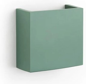 Aplica LED de perete cu lumina ambientala design modern Gent verde