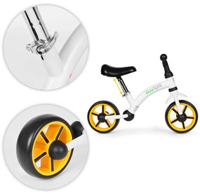 Jogging biciclete cu roți EVA scaun reglabil negru