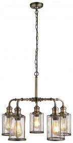 Lustra rustica design traditional Pipes 5L 1265-5AB SRT