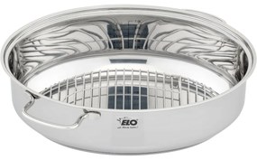 Elo 99938 Tavă de copt cu capac și grătar Bella Gusto 38 x 27,5 cm