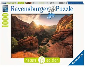 PUZZLE PARCUL NATIONAL ZION SUA, 1000 PIESE - RAVENSBURGER (RVSPA16754)