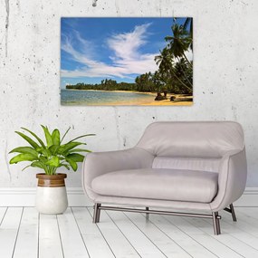 Tablou cu plajă (90x60 cm)