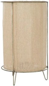 IB Laursen Lampa de lumanare cu laturi din material textil, marime S