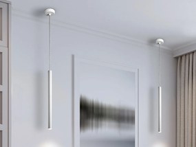Pendul LED dimabil design modern minimalist Varas alb SV-373075
