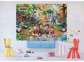 Fototapetă pentru copii Paw Patrol Jungle Pups 252x 182 cm, 4 părți