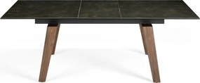 Masa dining extensibila design modern Walnut, 180-230x90cm AC-DT797