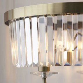 Lampadar Endon 110644 CHESTERFIELD 3xE14/6W/230V alamă