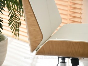 Scaun Aukley (crem + crom). Promo -13%. 1110485