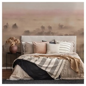 Tapet VLAdiLA Foggy Landscape Peach 520 x 300 cm