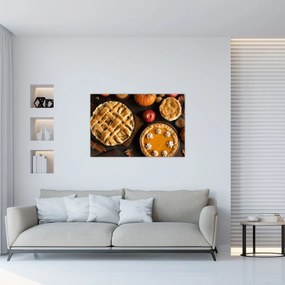 Tablou - Plăcintă de dovleac (90x60 cm)