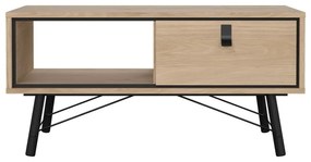 Măsuță de cafea în culoare naturală 48x102 cm Ry – Tvilum