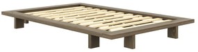 Pat maro din lemn de pin cu somieră 120x200 cm Japan – Karup Design