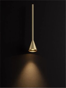 Pendul LED design minimalist NET auriu