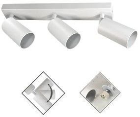 Lampă spot FARGO 3xGU10/30W/230V alb