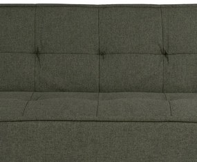 Canapea verde extensibilă cu tapițerie din chenille 181 cm – Ixia