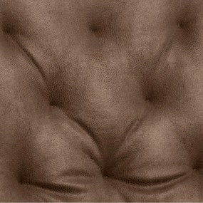 Scaune de dining maro 2 buc. din imitație de piele Kira – Actona