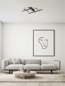 Lustra aplicata LED moderna design geometric PACE