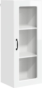 vidaXL Dulap de bucătărie Alb lucios 40 x 31 x 100 cm Lemn compozit