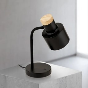 Orion - Lampă de masă GILI, 1xE27/40W/230V, neagră
