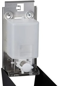 Dozator de sapun lichid Stella, 0,4 l, negru