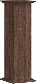 vidaXL Suport de plante, stejar maro, 33x33x100 cm, lemn prelucrat