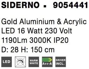 Lustra LED moderna cu design original deosebit SIDERNO