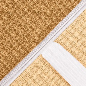 Nueva Textura Huse super elastice RUBINIA aurii fotoliu triplu (l. 180 - 230 cm)