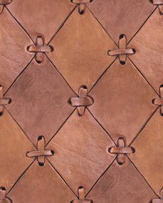 Tapet Leather Rhombs, repetitiv, Rebel Walls