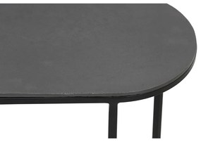 Măsuțe auxiliare 2 buc. din metal 26x53 cm Bocov – Light &amp; Living