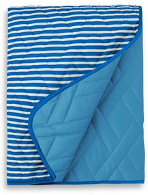 2x Pătură 2în1 Essentials Dormeo Albastru/Alb 200x200