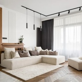 Spot pentru sistem de șină MARIBEL 1xGU10/10W/230V negru