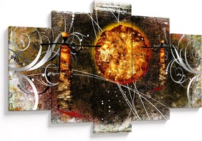 Tablou cu pictură epochală străveche (150x105 cm)